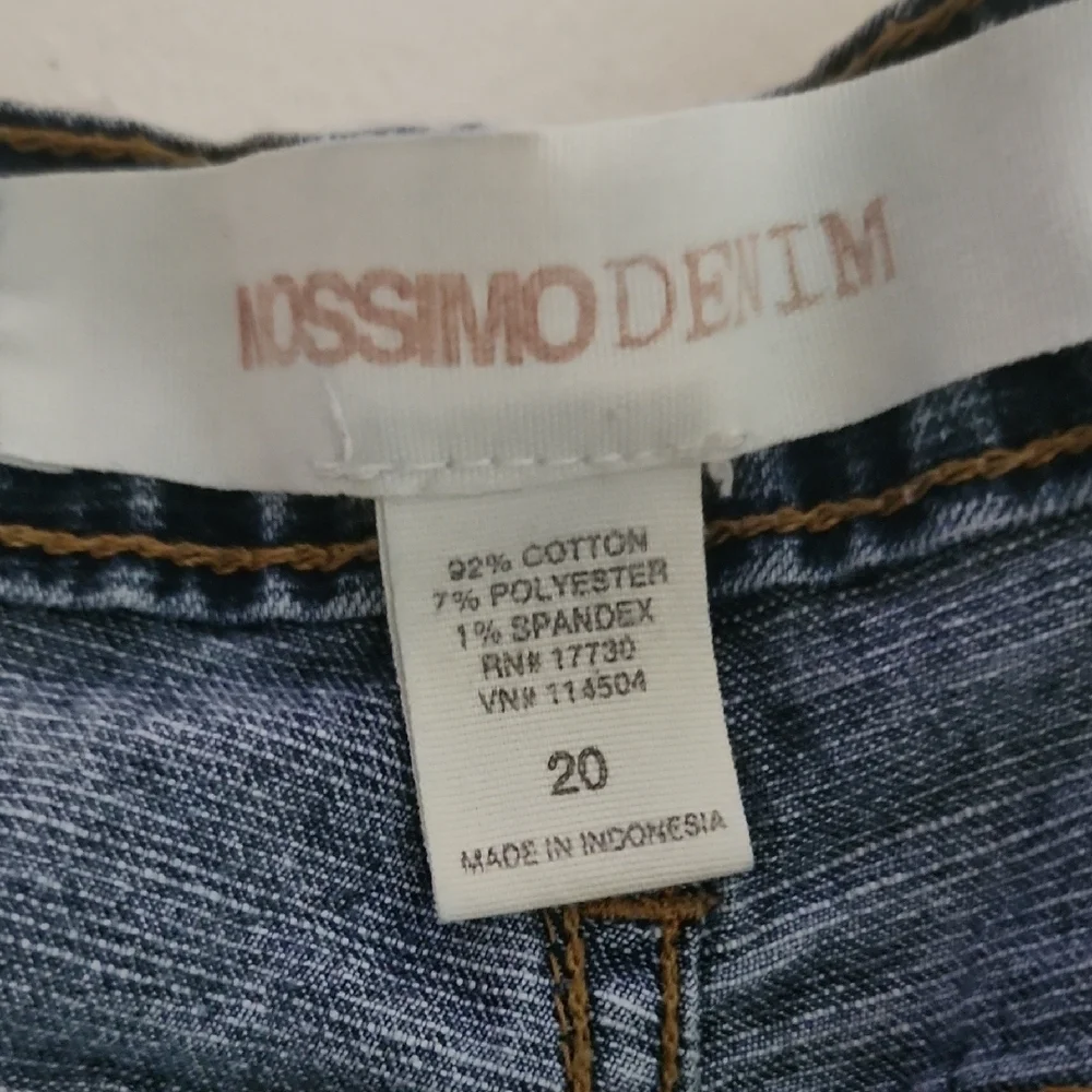 Mossimo Jeans Size 20 Blue Straight Leg Jeans